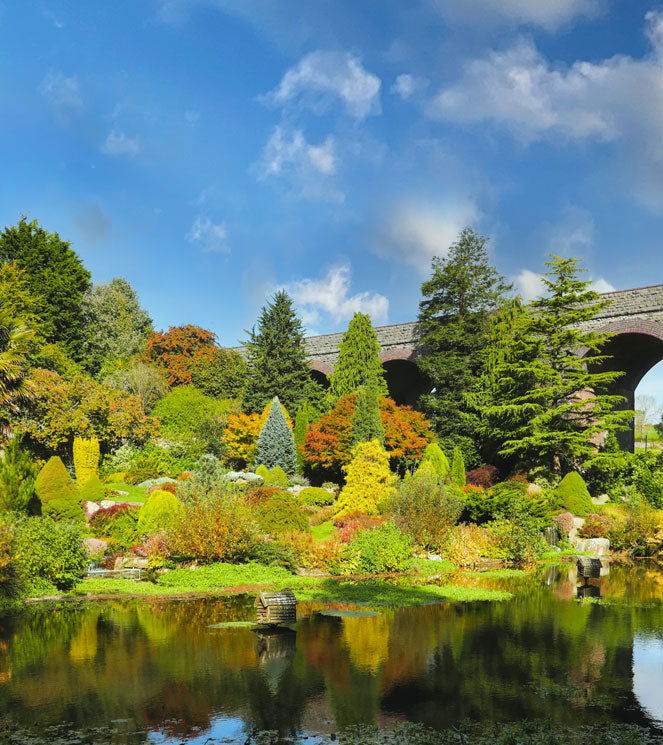 The famous Kilver Court Gardens in Somerset